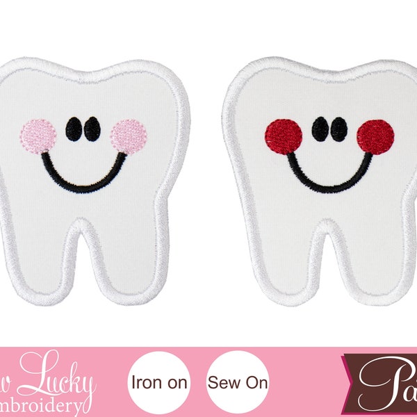 Tooth Applique - Etsy