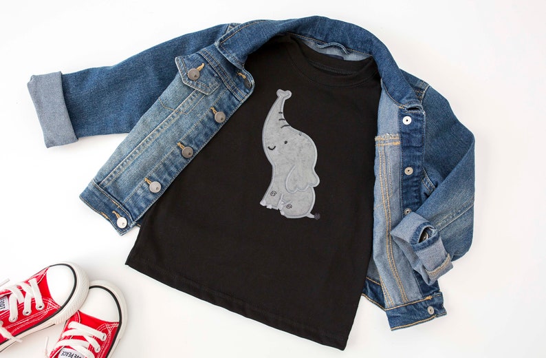 Sew on patch Applique patch Iron on patch Elephant Patch Animal patch