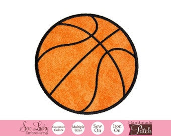 Basketball Patch - Sports Patch - Iron on patch - Sew on patch - Applique patch