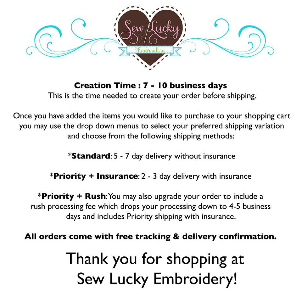 Goat Peeker Embroidery Design - Ohana Applique Designs