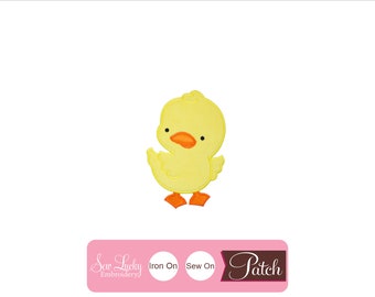 Baby Duck Patch - Easter Duck patch - Animal patch - Iron on patch - Sew on patch - Applique patch