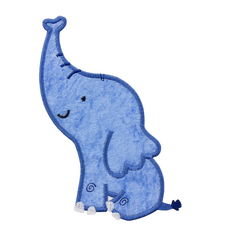 Sew on patch Applique patch Iron on patch Elephant Patch Animal patch