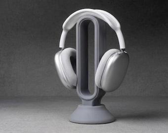 3D Printed Headphone Stand |Gaming Headphone Holder |Freestanding Desk Headphone Holder