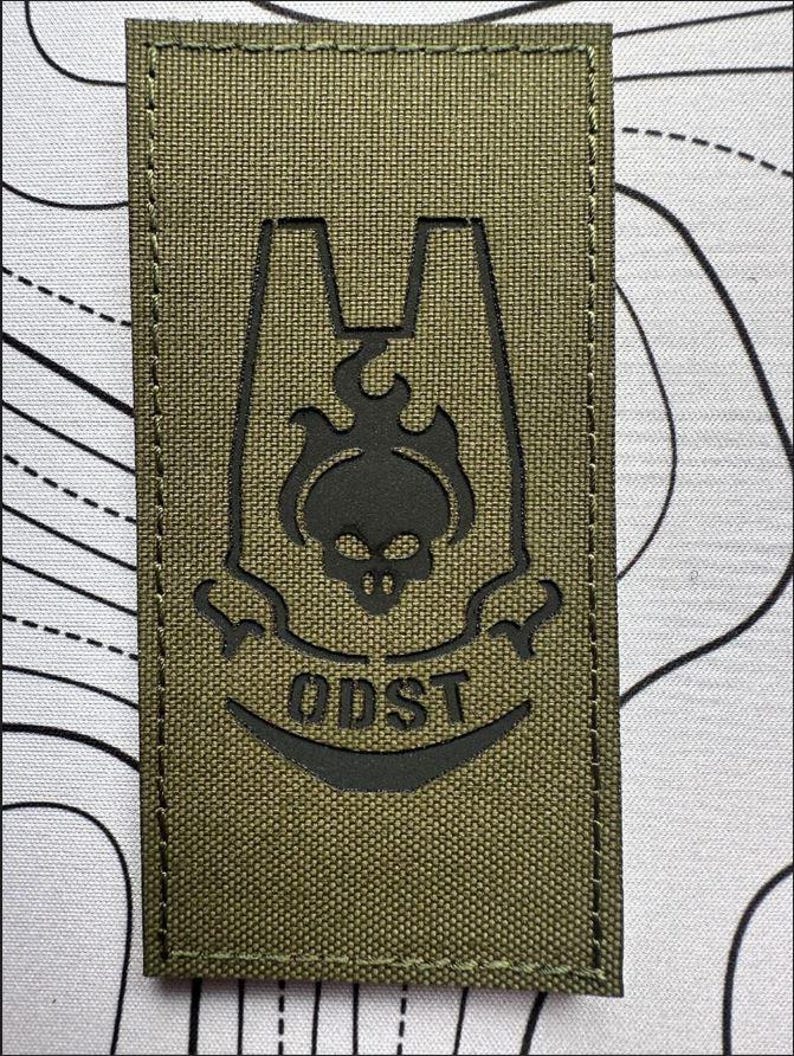 Halo ODST rectangular patch Green