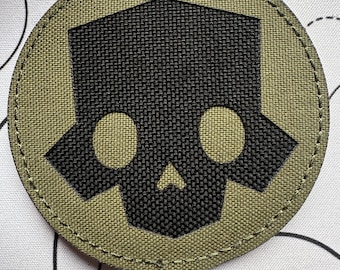 Hell Diver black and green (circular)