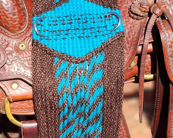 Cilha/Cilha de 30" para sela de cavalo - Mohair, 23 fios, estilo Vaqueiro