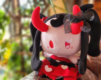 Darling Handmade Heart Demon Sit Plush