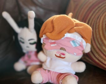 Handmade Sleepy Sibling Plushies