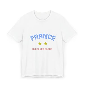 Camiseta de Francia Allez Les Bleus / Camiseta de fútbol número 10 imagen 1