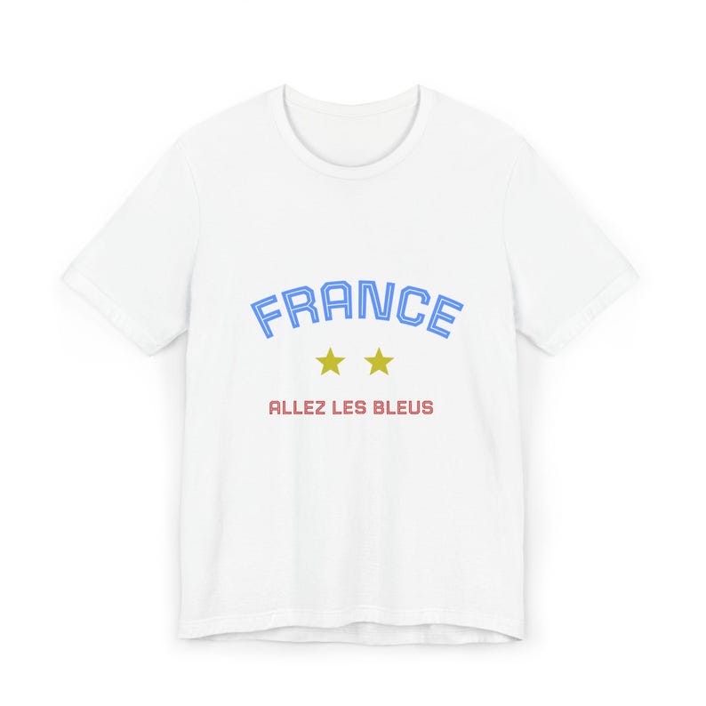 Camiseta de Francia Allez Les Bleus / Camiseta de fútbol número 10 imagen 1