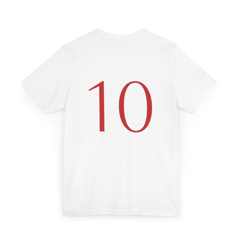 Camiseta de Francia Allez Les Bleus / Camiseta de fútbol número 10 imagen 2
