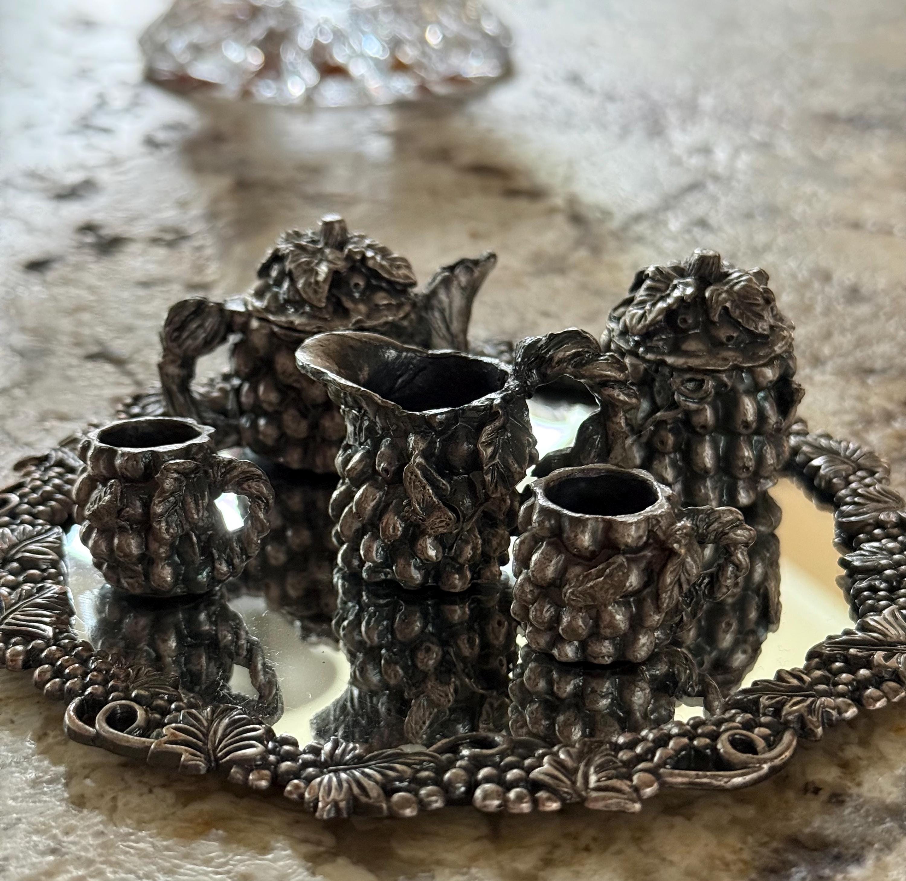 Pewter tea set - Etsy 日本