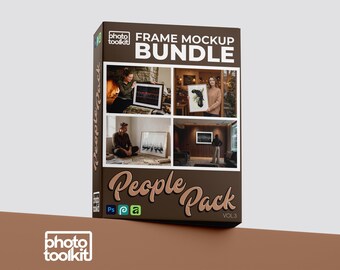 Pacchetto di mockup per cornici / Pacchetto persone Vol.3 / 4 mockup PSD lifestyle / Studio di lusso con camino e caffè / Mockup fotografico