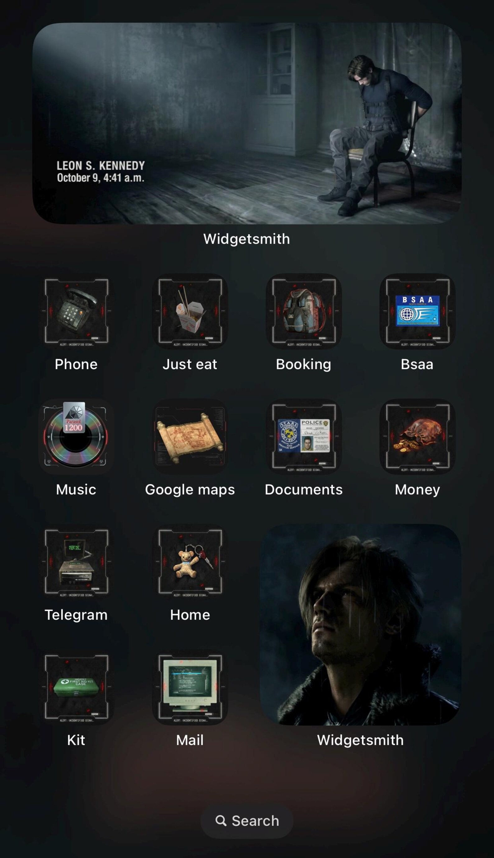 Hrorr Ios Resident Evil Inspired App Icons Pack Survival Horror Ios & Android ...