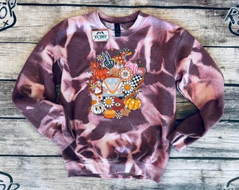 Vintage Fall Bleached Sweatshirt