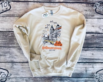 Halloweentown Gildan Sweatshirt - DTF Transfer Graphic