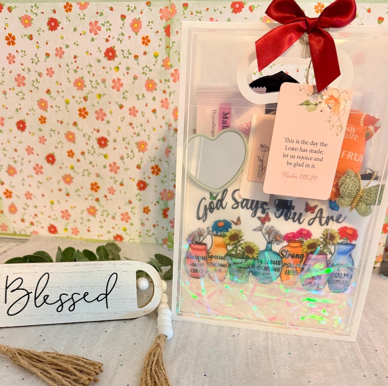 Gift Bag for Christian Women, Sister, Friend, Bible Study Gift, Ladies Group, Daughter, College Student, Faith Encouragement, Spa Self Care bild 10