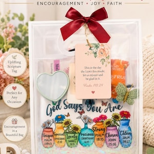 Gift Bag for Christian Women, Sister, Friend, Bible Study Gift, Ladies Group, Daughter, College Student, Faith Encouragement, Spa Self Care bild 3