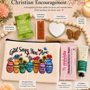 Gift Bag for Christian Women, Sister, Friend, Bible Study Gift, Ladies Group, Daughter, College Student, Faith Encouragement, Spa Self Care bild 4