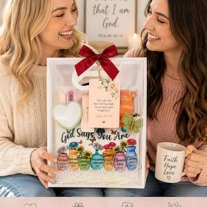 Gift Bag for Christian Women, Sister, Friend, Bible Study Gift, Ladies Group, Daughter, College Student, Faith Encouragement, Spa Self Care bild 8