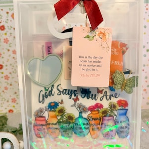 Gift Bag for Christian Women, Sister, Friend, Bible Study Gift, Ladies Group, Daughter, College Student, Faith Encouragement, Spa Self Care bild 11