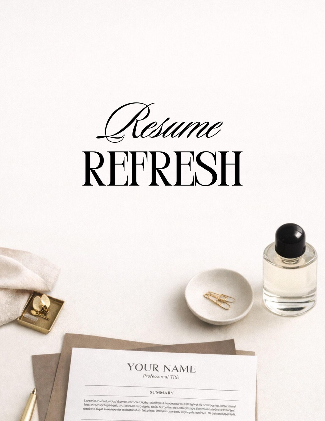 Modern Resume Refresh: ATS Optimized, One Page - Etsy