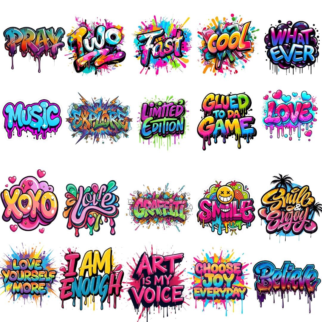 Colorful Graffiti PNG, Street Art Design, Urban Spray Paint Clipart ...
