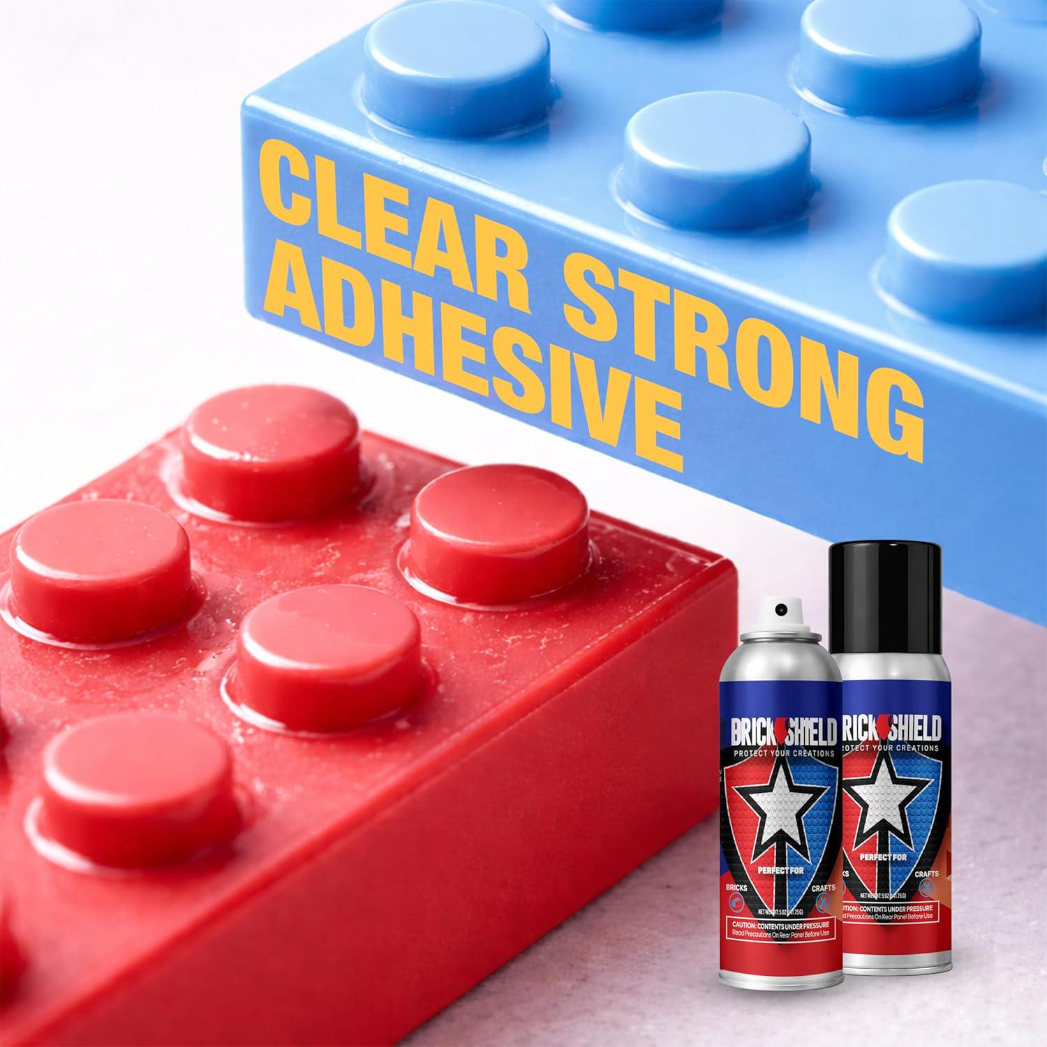 Brickshield Plastic Adhesive Spray Glue - Temporary Glue Spray Adhesive ...