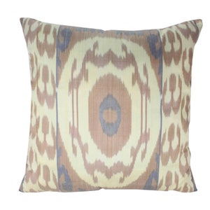 Hand Dyed Ikat Pillow Cover - Etsy