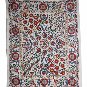 Silk Handmade Modern Suzani