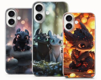 Etui na telefon z motywem smoka, etui na prezent