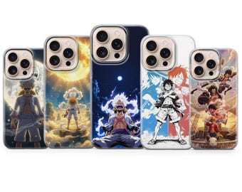 Etui na telefon z motywem japońskiego anime i gazety, prezent dla miłośników mangi, iPhone'a 17 Pro Max, 16e, 15, 14, 12, Samsunga S25 Ultra, S24 FE, A56, Pixela 10 XL