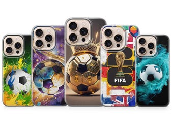 Etui na telefon z motywem piłki nożnej FIFA World Cup, etui na iPhone'a i Samsunga Pixel