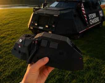 Custom 3D Printed Storm Chasing Vehicle Model | Dominator 3, TIV 1, TIV 2 Replica