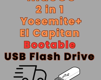 Yosemite + El Capitan 2 in 1 Bootfähige USB-Reinstallationsreparatur