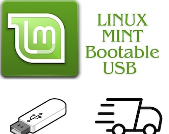 "Linux Mint LMDE 7 ""Cinnamon"" Bootfähiger Live USB-Stick 64Bit-Installer."