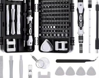 Precision Screwdriver Set, 115 in 1 Screwdriver Sets Screwdriver Bit Sets DIY Repair Tools Kit for iPhone Laptop PC Watch Glasses and Other