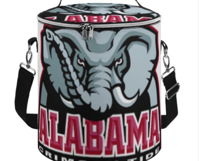 Custom Insulated Cylinder Soft-Sided Cooler Bag