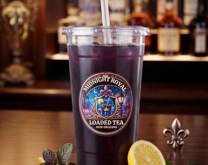 New Orleans Loaded Tea Mix: Zero Sugar Energy Drink (32oz)