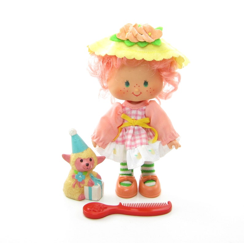 Peach Blush Doll Party Pleaser Vintage Strawberry Shortcake Etsy