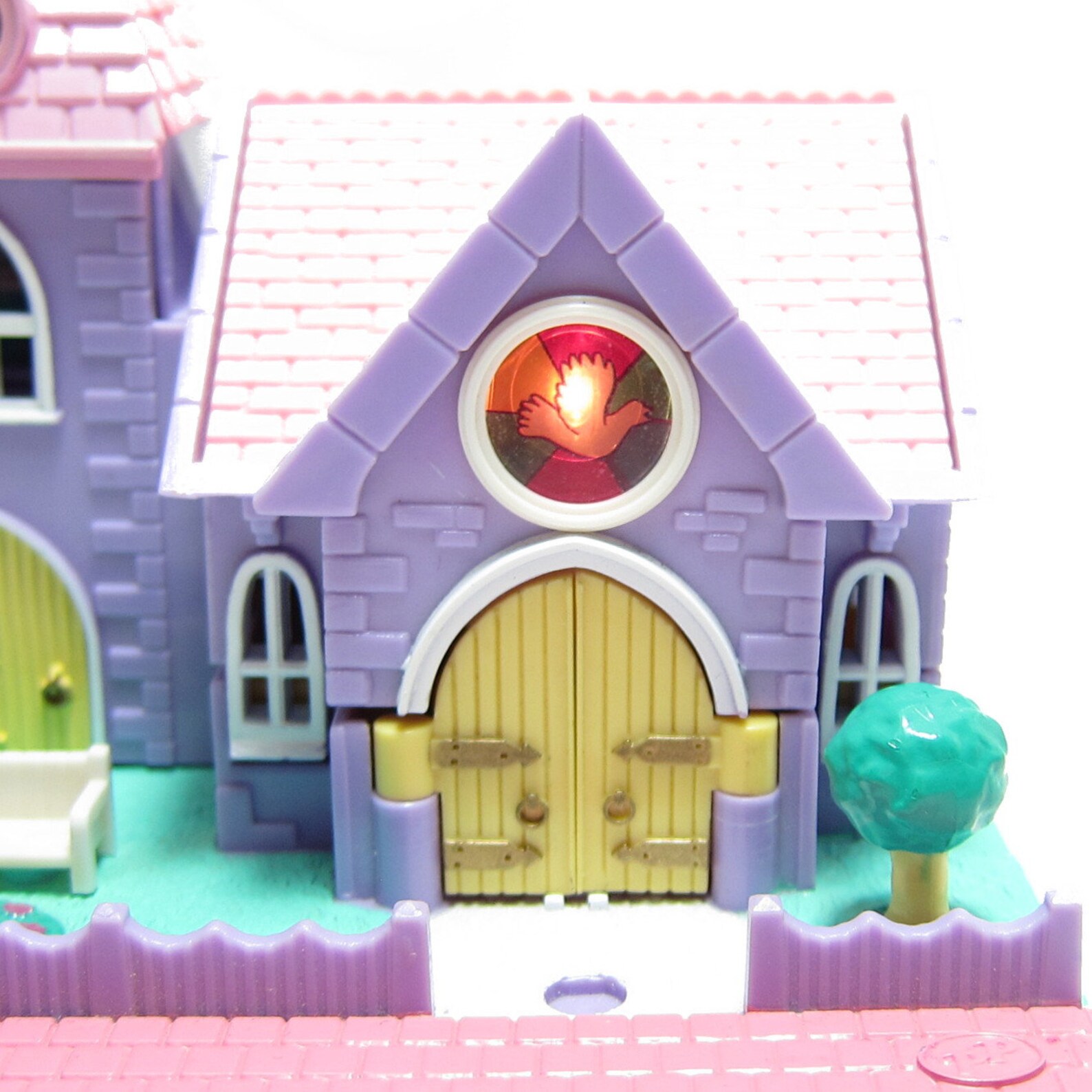 Polly Pocket Wedding Chapel Playset Vintage 1993 Light up Etsy