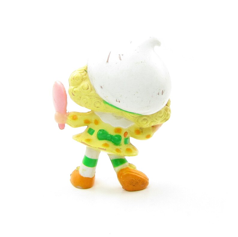 Lemon Meringue PVC Mini Figure Looking in Mirror Vintage Etsy