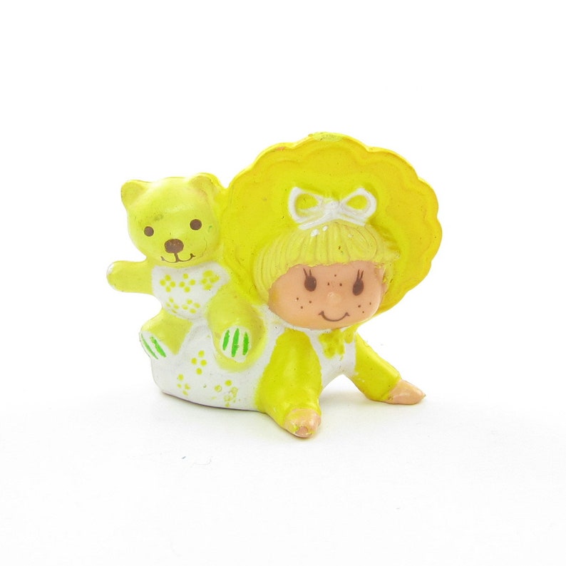 Butter Cookie Figurine With Pet Jelly Bear Vintage Strawberrry - Etsy