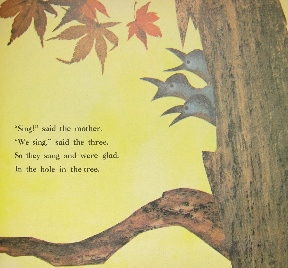 Over in the Meadow Book Vintage Children's Paperback Etsy