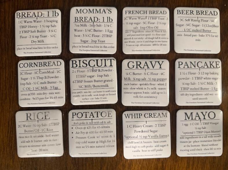 COMMERCIAL USE: Kitchen Quick Guides | Farmstead Desserts PDF | Simple ...