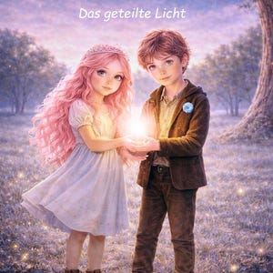 Digital children's book PDF – Adel and Lovis, the Divided Light – Magical read-aloud story for children 6–10 years