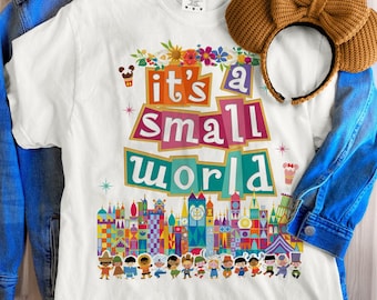 Retro Patel Fantasyland Park It'S A Small World Shirt, Disney Dreams Vintage shirt, Disneyland Family Matching Tee, WDW Family Vacation