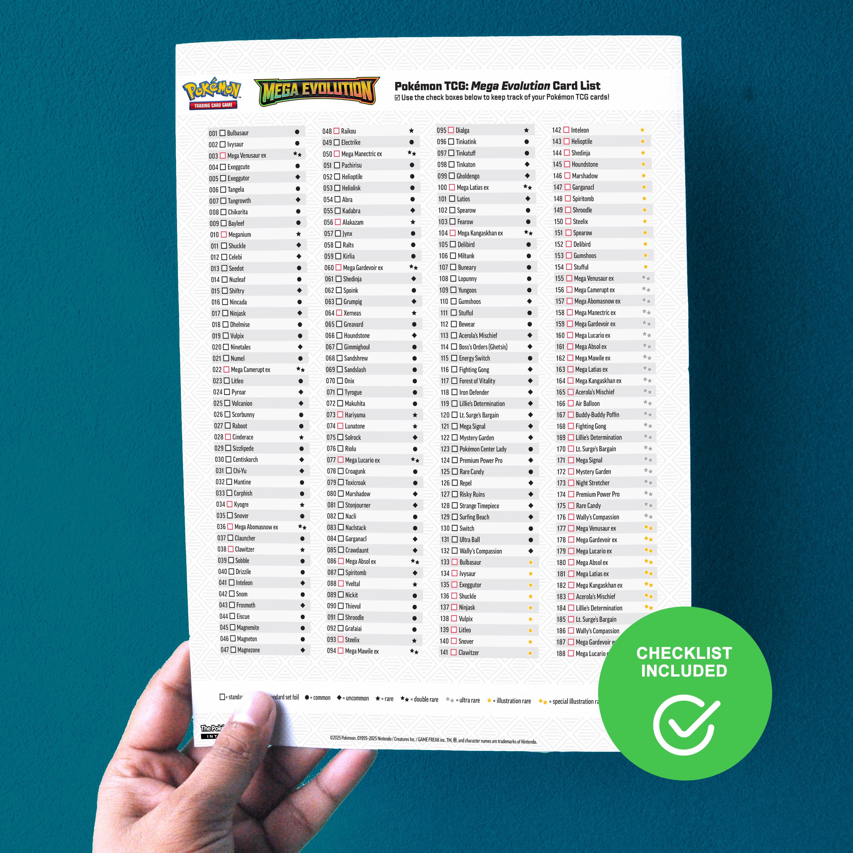 Mega Evolution: Base Set Printable Placeholders Master and Complete ...