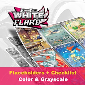 White Flare Complete Set - Etsy
