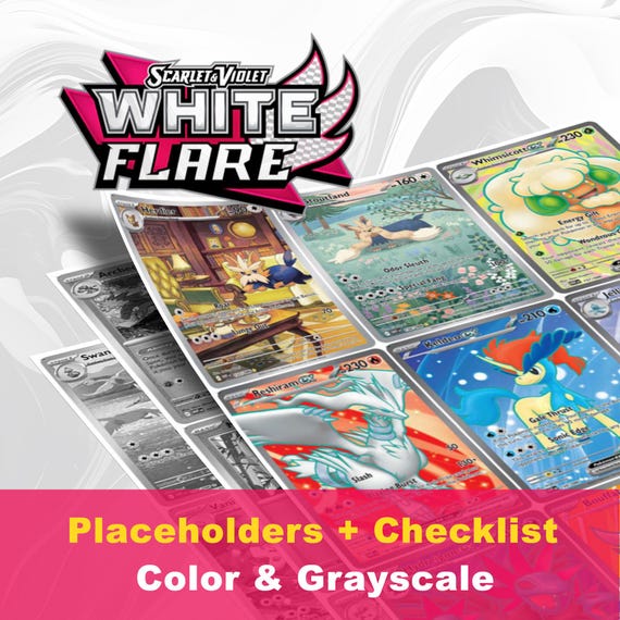 pokemon white flare card set Pokmon Japanese Deluxe Booster Box and Special Art Rares Scarlet & VioletWhite Flare |